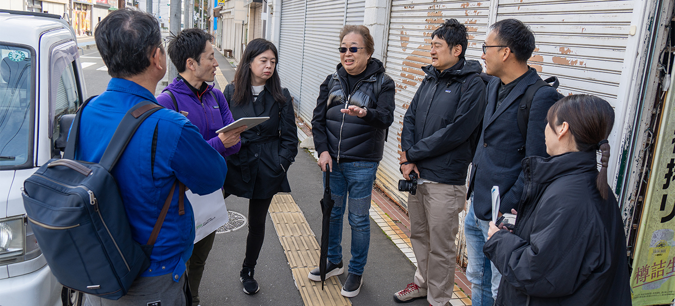 きたかみ朝市を活用した都市の再生プロセスを考える